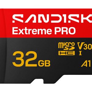 SanDisk Extreme PRO - Cartão de memória flash - 32 GB - A1 / Video Class V30 / UHS-I U1 - microSDHC UHS-I