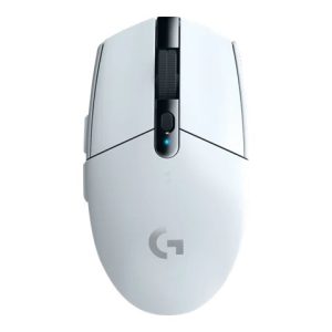Logitech G G305 - Rato - óptico - 6 botões - sem fios - 2.4 GHz - receptor sem fio USB - branco