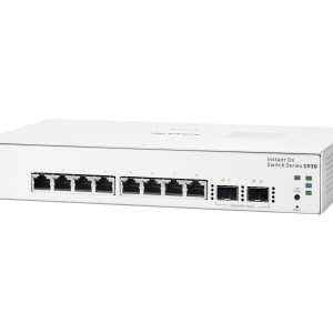 HPE Networking Instant On 1930 8G 2SFP Switch - Interruptor - L3 - Administrado - 8 x 10/100/1000 + 2 x Gigabit SFP - desktop