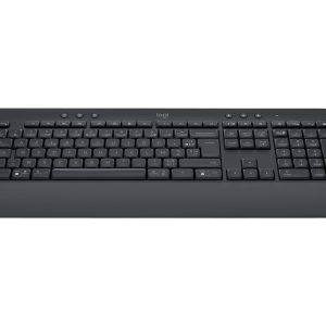 Logitech Signature K650 - Teclado - sem fios - Bluetooth LE - AZERTY - Francês - grafite