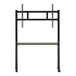 i3CONNECT Stand 2 - Carrinho - para painel plano interactivo - preto, prata escura - tamanho de tela: 55"-86"