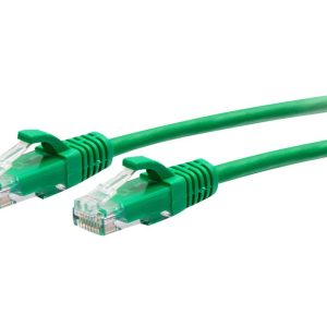 C2G 5ft (1.5m) Cat6a Snagless Unshielded (UTP) Slim Ethernet Network Patch Cable - Green - Cabo patch - RJ-45 (M) para RJ-45 (M) - 1.5 m - 4.8 mm - PTNB - CAT 6a - moldado, sem nós - verde