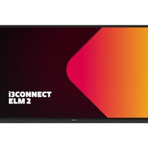 i3-Technologies i3CONNECT Elm 2 - 75" Classe Diagonal ecrã LCD com luz de fundo LED - interativa - com quadro branco e ecrã tátil (multi toque) - Android - 4K UHD (2160p) 3840 x 2160 - Direct LED
