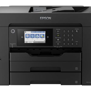 Epson WorkForce WF-7840DTWF - Impressora multi-funções - a cores - jacto de tinta - A3 (297 x 420 mm) (original) - A3 (media) - até 25 ppm (impressão) - 550 folhas - 33.6 Kbps - USB 2.0, LAN, Wi-Fi(n), host USB