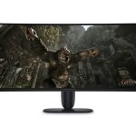 Alienware AW3426DWM - Monitor LED - gaming - curvo - 34" - 3440 x 1440 UWQHD @ 240 Hz - VA - 450 cd/m² - 3000:1 - DisplayHDR 400 - 1 ms - 2xHDMI, DisplayPort - preto - BTO - com 3 anos de Apoio Básico de Hardware com Troca Avançada após diagnóstico r