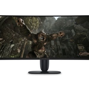 Alienware AW3426DWM - Monitor LED - gaming - curvo - 34" - 3440 x 1440 UWQHD @ 240 Hz - VA - 450 cd/m² - 3000:1 - DisplayHDR 400 - 1 ms - 2xHDMI, DisplayPort - preto - BTO - com 3 anos de Apoio Básico de Hardware com Troca Avançada após diagnóstico r
