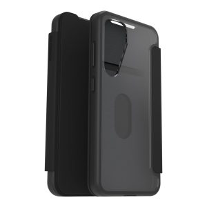 OtterBox React Folio Samsung Galaxy S25 Black Crystal - clear/black - ProPack