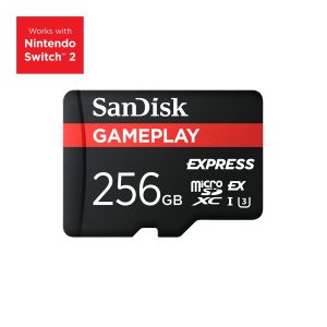 SanDisk GamePlay - Cartão de memória flash - 256 GB - A1 / UHS-I U3 - microSDXC UHS-I