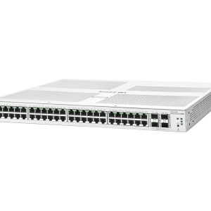 HPE Networking Instant On 1930 48G 4SFP/SFP+ Switch - Interruptor - L2+ - Administrado - 48 x 10/100/1000 + 4 x 1 Gigabit / 10 Gigabit SFP+ - montável em trilho