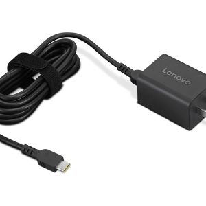 Lenovo Nano - Adaptador de alimentação - GaN - 65 watt (USB-C) - preto - Europa - para ThinkPad T16 Gen 4 21QN