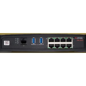 Palo Alto Networks PA-500 Series PA-505 - Dispositivo de segurança - 7 portas - 1GbE - 1U - gerido através da cloud - montável em gabinete