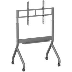 Suporte de Chão Motorizado/ Inclinável/ Giratório com Rodas e Manivela Aisens FTF90E-467 para TV 55-90"/ até 90kg