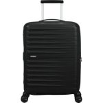 Mala de Cabine American Tourister FastForward Spinner Expansível 55cm/ 55x40x23cm/ 4 Rodas/ Preto