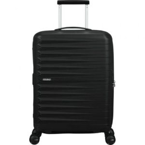 Mala de Cabine American Tourister FastForward Spinner Expansível 55cm/ 55x40x23cm/ 4 Rodas/ Preto