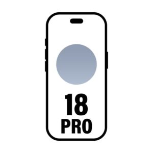 Smartphone Apple iPhone 18 Pro 1TB/ 6.3"/ 5G/ Azul Glacial