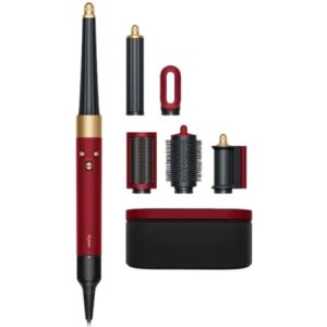 Secador e Modelador de Cabelo Dyson Airwrap i.d / Vermelho Velvet e Dourado