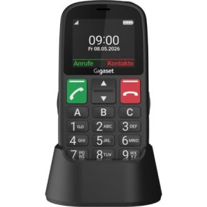Telemóvel Gigaset GL30 para Idosos/ 4G/ Preto