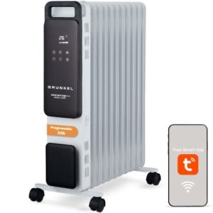 Radiador a Óleo Grunkel RD-2500PRO/ 3 Potências/ 2500W/ 11 Elementos/ Wi-Fi