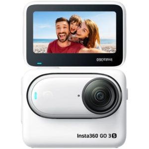 Câmara Digital Desportiva Insta360 GO 3S/ 4K/ Ângulo de visão 180º/ Branca