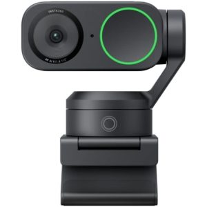 Webcam Insta360 Link 2/ Seguimento por IA/ Controlo por gestos/ 3840 x 2160 4K UHD