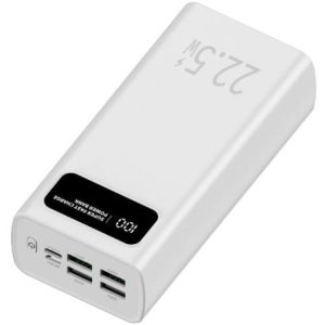 Powerbank 30000mAh Leotec LEPOW30W22W/ 22.5W/ Branca
