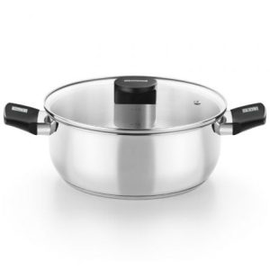 Panela Monix Elite M240326/ Ø26cm/ Alumínio fundido/ Apta para Indução
