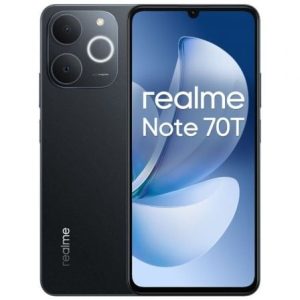 Smartphone Realme Note 70T 4GB/128GB/6,74"/Preto Obsidiana