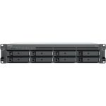 NAS Synology RackStation RS1226+ / 8 Baías 3.5"- 2.5" / 4GB DDR4 / Formato Rack