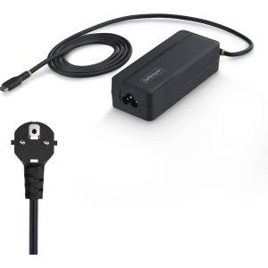Startech - Adaptador de alimentação - GaN - 140 watt - 5 A - Fornecimento de Energia 3.1 (USB-C) - preto - Europa