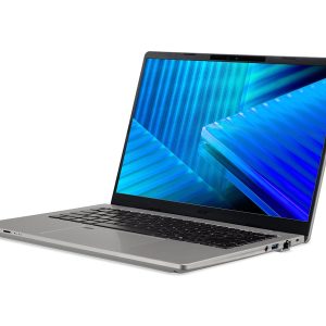Acer TravelMate P4 14 AI TMP414-56-TCO - Copilot+ PC - Intel Core Ultra 5 - 325 / até 4.5 GHz - Win 11 Pro - Intel Graphics - 16 GB RAM - 512 GB SSD - 14" IPS 1920 x 1200 @ 120 Hz - Gigabit Ethernet - Wi-Fi 7, Bluetooth - cinza stonewash - kbd: Portu