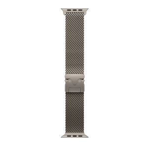Apple - Laço para relógio inteligente - 49 mm, titânio - tamanho Médio - natural