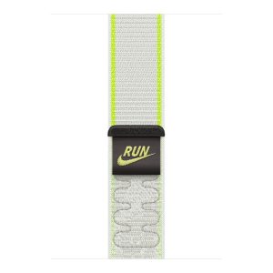 Apple Nike - Laço para relógio inteligente - 46mm - 145-220mm - branco essencial