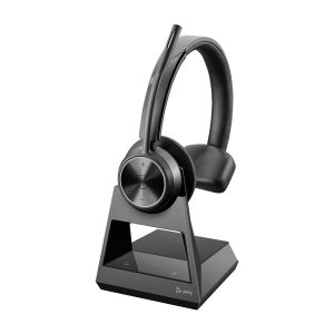Poly Savi 7310 Office - Savi 7300 series - auscultadores - no ouvido - DECT - sem fios - preto - Replaces Poly SKU 214778-05