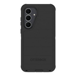 OtterBox Defender Series Pro - Cobertura protectora para telemóvel - resistente - camada de policarbonato, elastómero termoplástico (TPE), estojo em policarbonato - preto - para Samsung Galaxy S25 FE, S26 FE